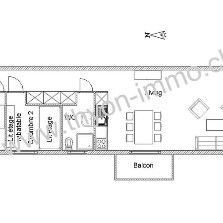 Immeuble Les Serandes Appartement